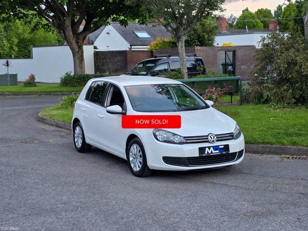 Volkswagen Golf Hatchback, Petrol, 2013, White