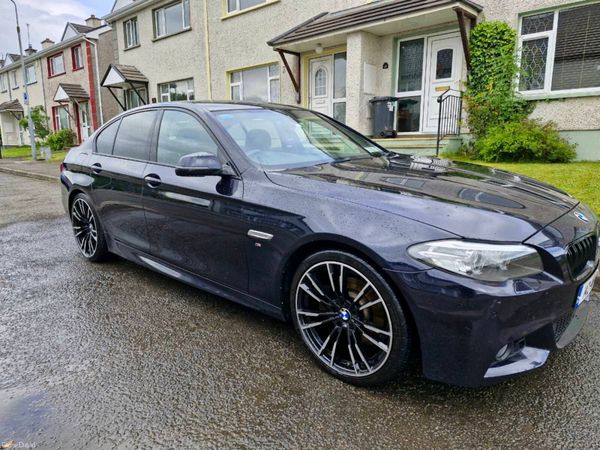BMW 5-Series Saloon, Diesel, 2014, Black