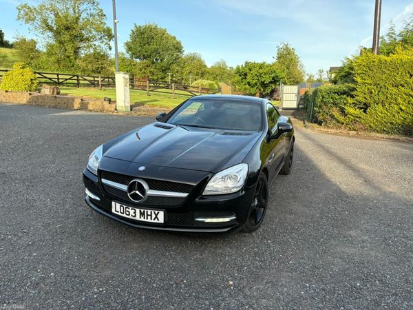 Mercedes-Benz SLK Convertible, Petrol, 2014, Black