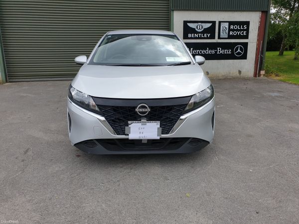 Nissan Note MPV, Petrol Hybrid, 2022, Silver