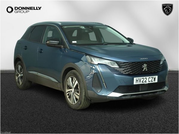 Peugeot 3008 Estate, Diesel, 2022, Blue