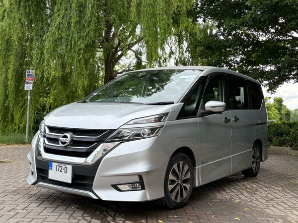 Nissan Serena MPV, Petrol Hybrid, 2017, Silver