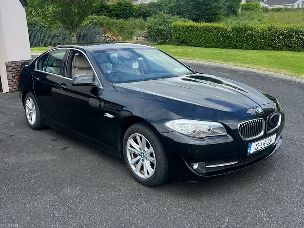 BMW 5-Series Saloon, Diesel, 2012, Black