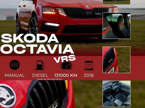 Skoda Octavia Hatchback, Diesel, 2018, Red