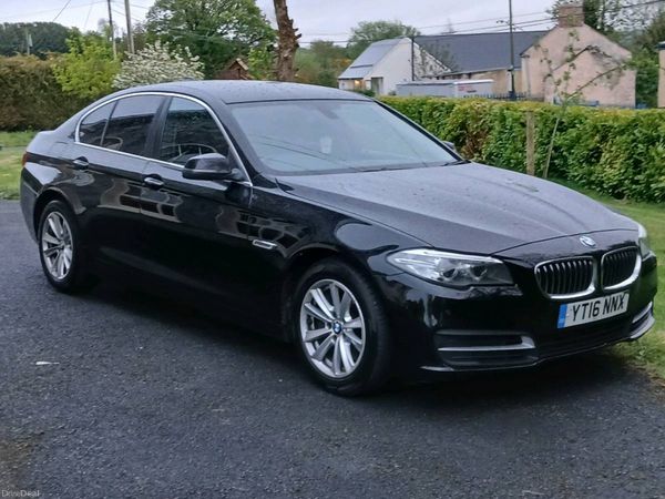 BMW 5-Series Saloon, Diesel, 2016, Black