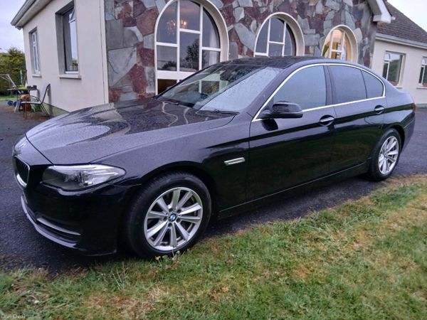 BMW 5-Series Saloon, Diesel, 2016, Black