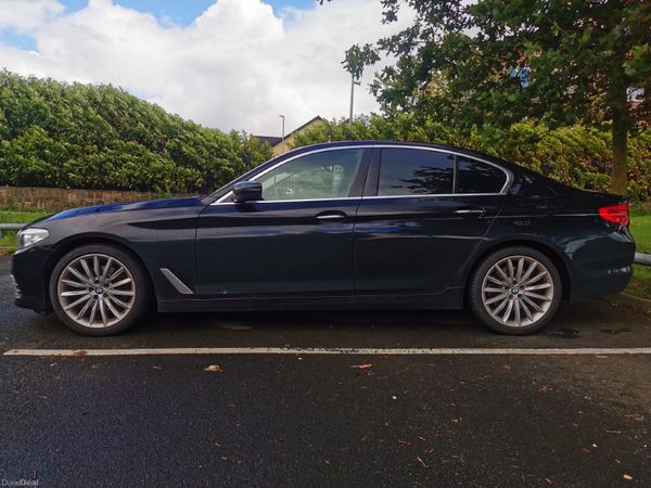 BMW 5-Series Saloon, Diesel, 2018, Black