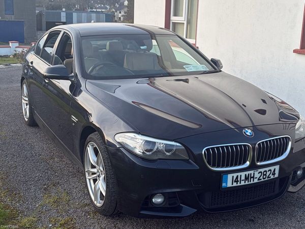 BMW 5-Series Saloon, Diesel, 2014, Black