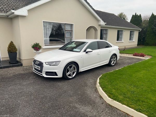Audi A4 Saloon, Diesel, 2017, White