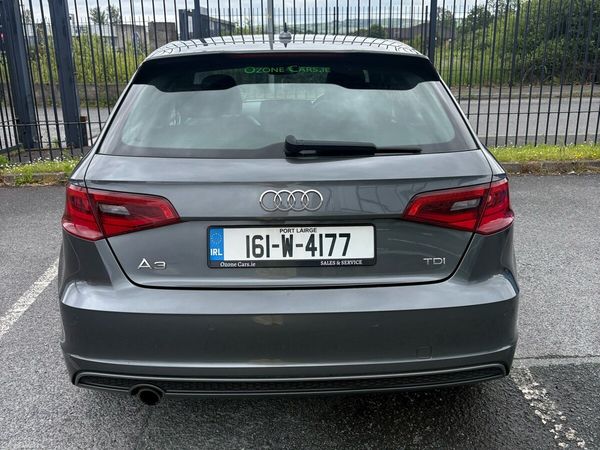 Audi A3 Hatchback, Diesel, 2016, Grey