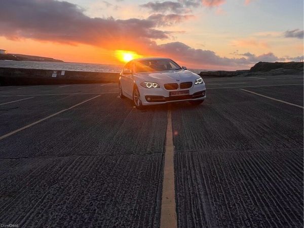 BMW 5-Series Saloon, Diesel, 2015, White