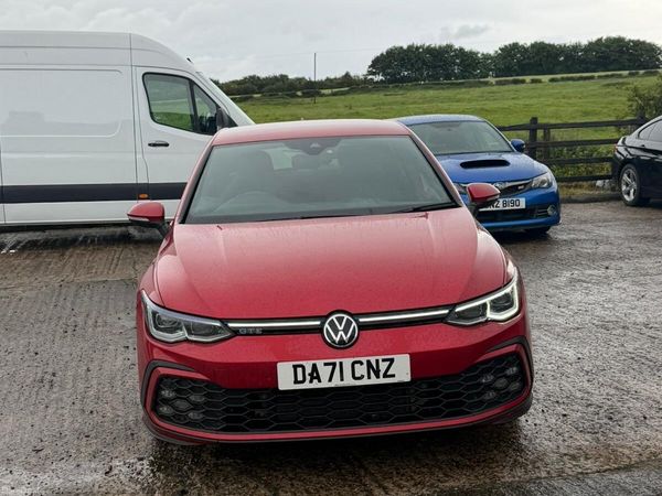 Volkswagen Golf Hatchback, Petrol Hybrid, 2021, Red