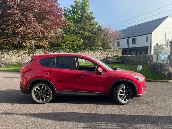 Mazda CX-5 SUV, Diesel, 2015, Red