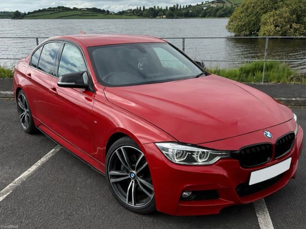 BMW 3-Series Saloon, Diesel, 2017, Red