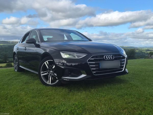 Audi A4 Saloon, Diesel, 2020, Black
