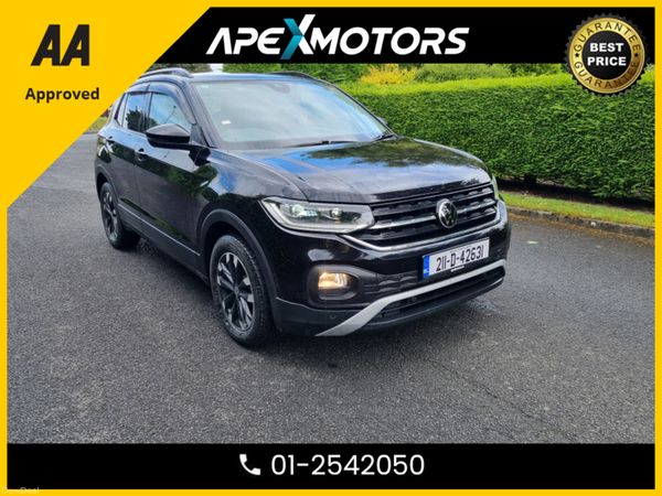 Volkswagen T-Cross SUV, Petrol, 2021, Black