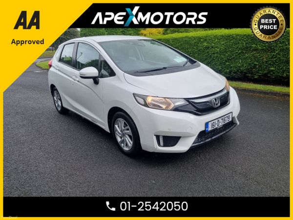 Honda Jazz Hatchback, Petrol, 2016, White