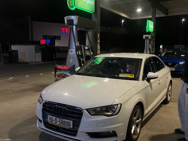 Audi A3 Saloon, Petrol, 2015, White