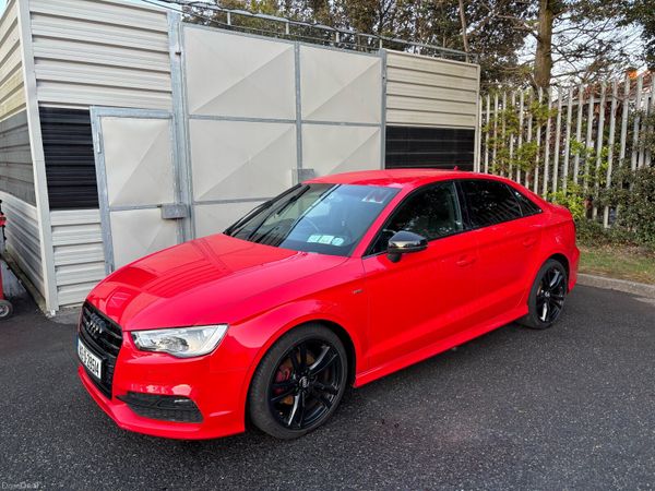 Audi A3 Saloon, Petrol, 2014, Red