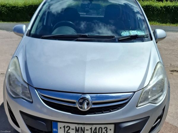 Vauxhall Corsa Hatchback, Petrol, 2012, Silver