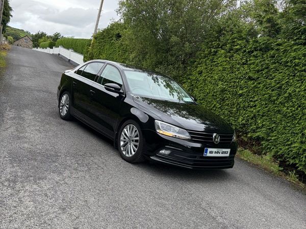 Volkswagen Jetta Saloon, Diesel, 2016, Black