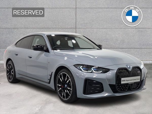 BMW i4 Hatchback, Electric, 2022, Grey
