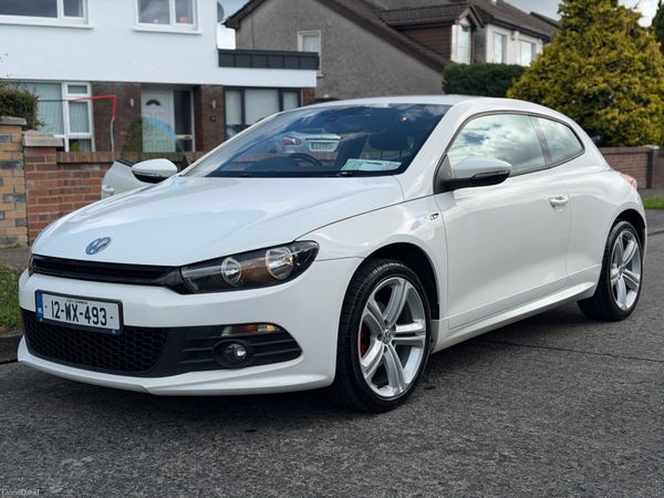 Volkswagen Scirocco Hatchback, Petrol, 2012, White
