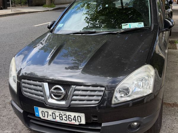 Nissan Qashqai Hatchback, Diesel, 2007, Black