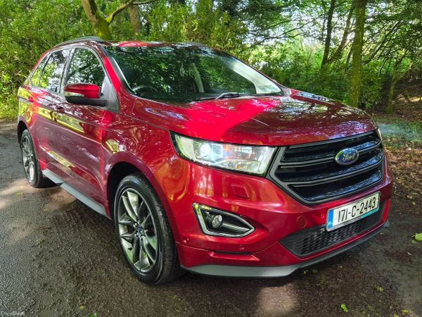 Ford Edge SUV, Diesel, 2017, Red