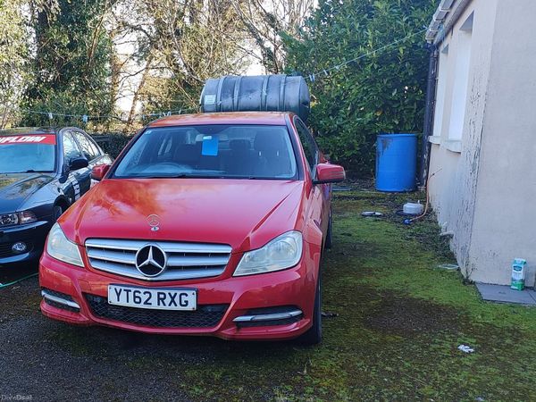 Mercedes-Benz C-Class Saloon, Diesel, 2012, Red