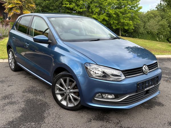 Volkswagen Polo Hatchback, Petrol, 2016, Blue