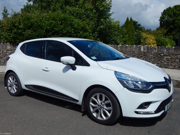 Renault Clio Hatchback, Petrol, 2018, White