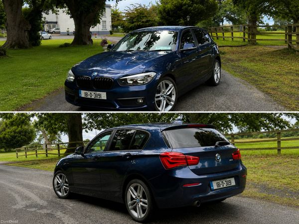 BMW 1-Series Hatchback, Petrol, 2018, Blue