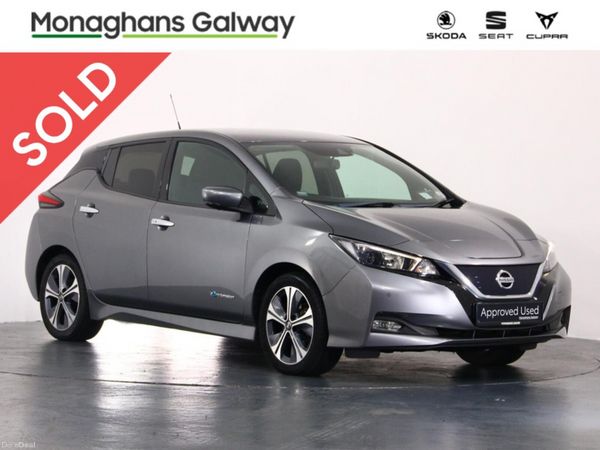 Nissan Leaf Hatchback, Electric, 2019, Grey