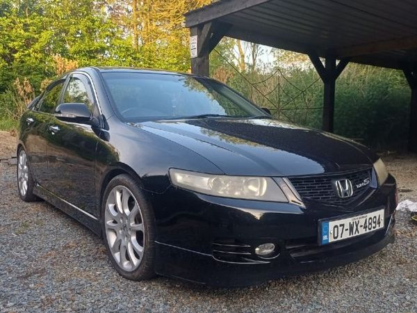 Honda Accord Saloon, Petrol, 2007, Black