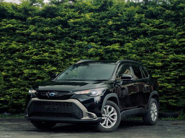 Toyota Corolla Cross SUV, Petrol Hybrid, 2023, Black