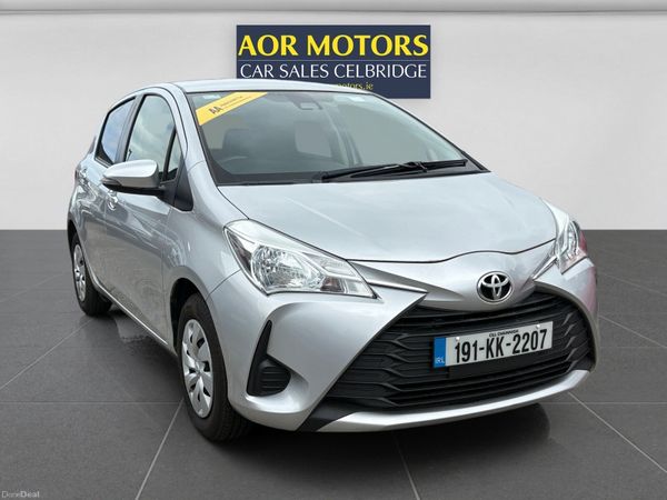 Toyota Vitz Hatchback, Petrol, 2019, Silver