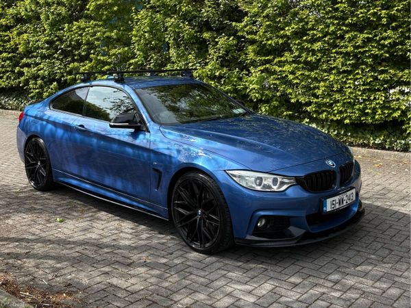 BMW 4-Series Coupe, Diesel, 2015, Blue