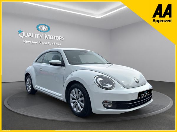 Volkswagen Beetle Hatchback, Petrol, 2015, White