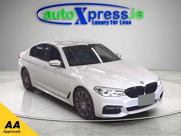 BMW 5-Series Saloon, Diesel, 2019, White