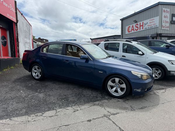 BMW 5-Series Saloon, Diesel, 2007, Blue