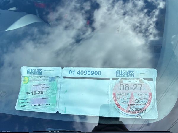 Toyota Corolla Saloon, Diesel, 2009, Blue