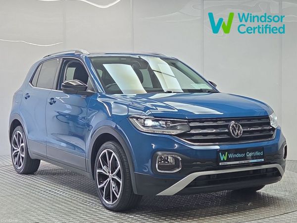 Volkswagen T-Cross SUV, Petrol, 2020, Blue