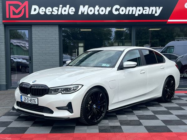 BMW 3-Series Saloon, Petrol Plug-in Hybrid, 2021, White