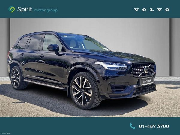 Volvo XC90 SUV, Petrol Plug-in Hybrid, 2023, Black