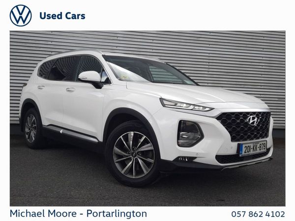 Hyundai Santa Fe SUV, Diesel, 2020, White