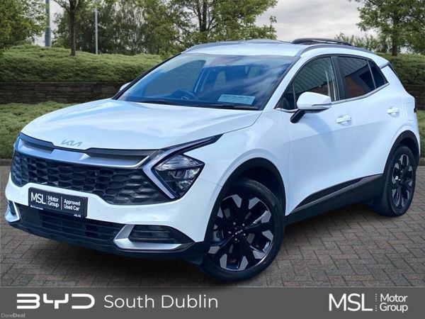 Kia Sportage SUV, Petrol Plug-in Hybrid, 2023, White