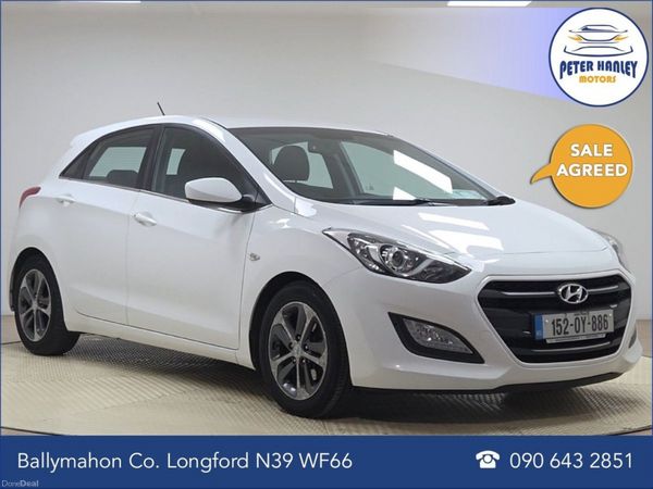 Hyundai i30 Hatchback, Petrol, 2015, White