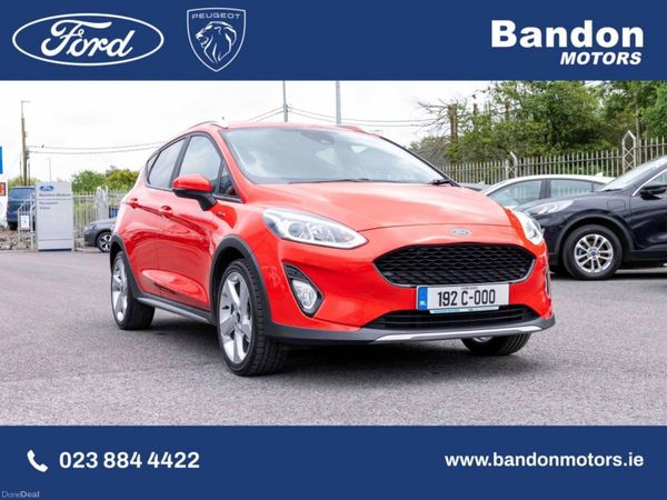 Ford Fiesta Hatchback, Petrol, 2019, Red