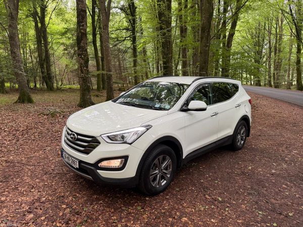 Hyundai Santa Fe SUV, Diesel, 2016, White